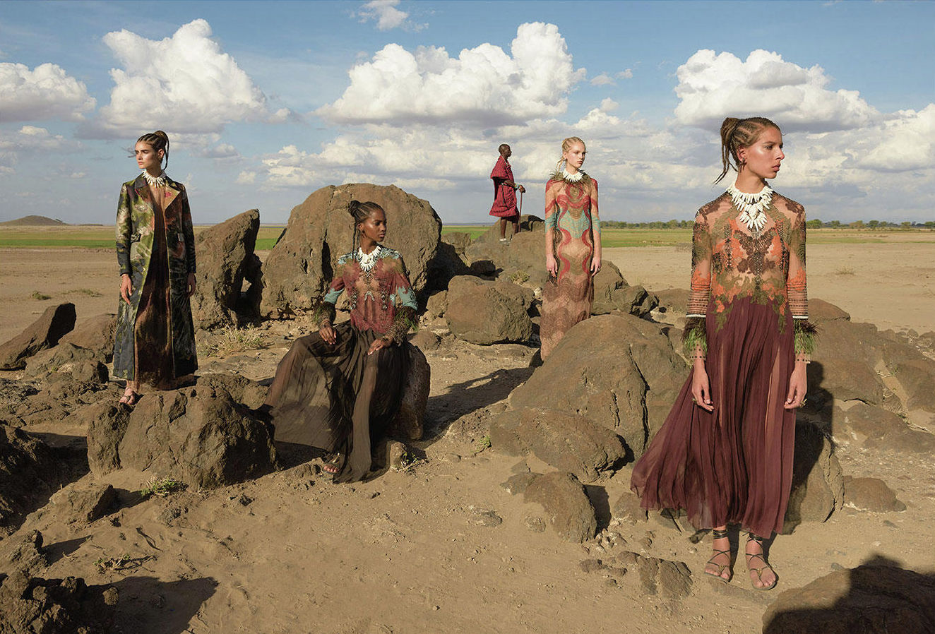 Valentino SS16 Campaign: photography by Steve McCurry / Valentino