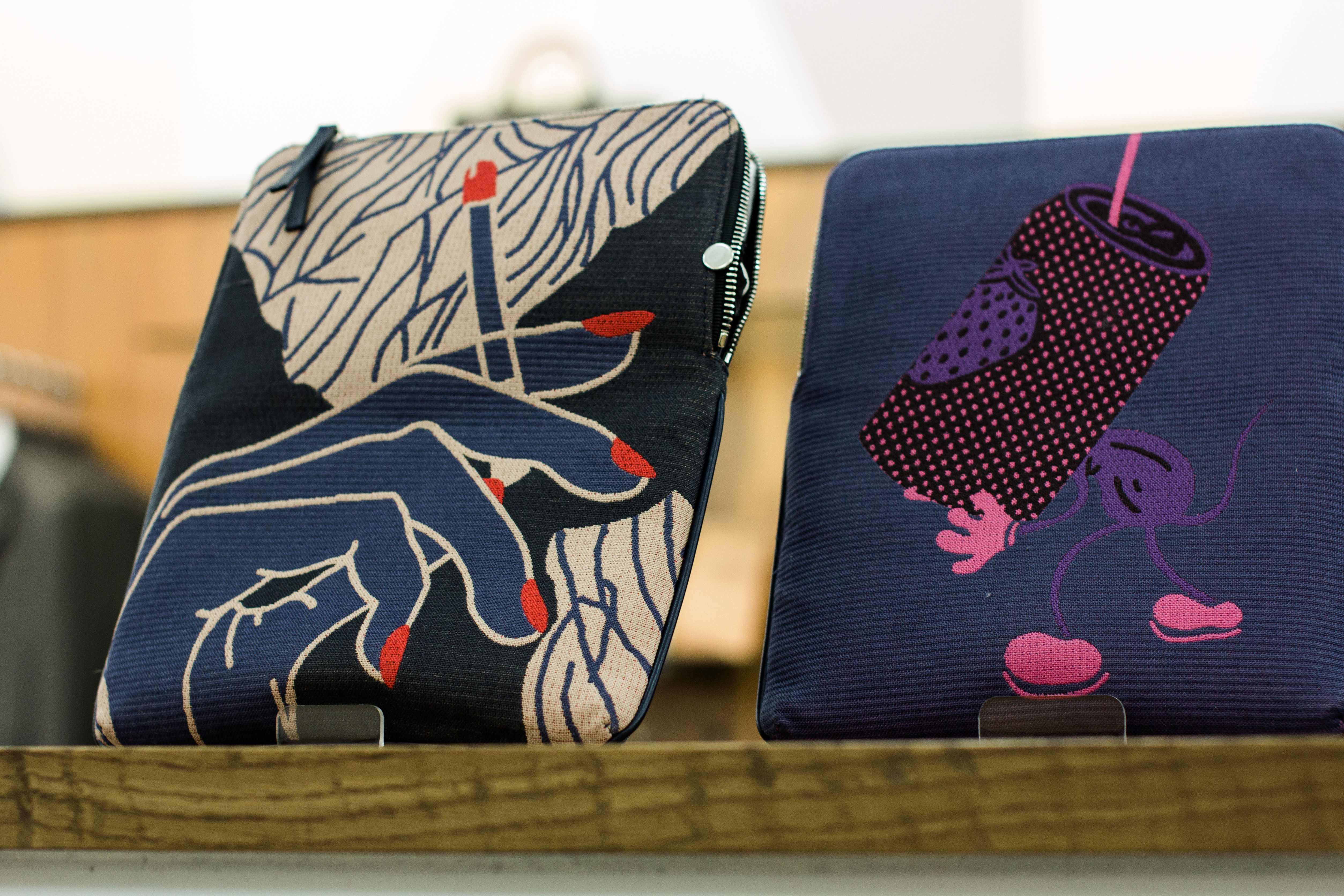 Interesting pouches at Paul Smith Interesting pouches at Paul Smith