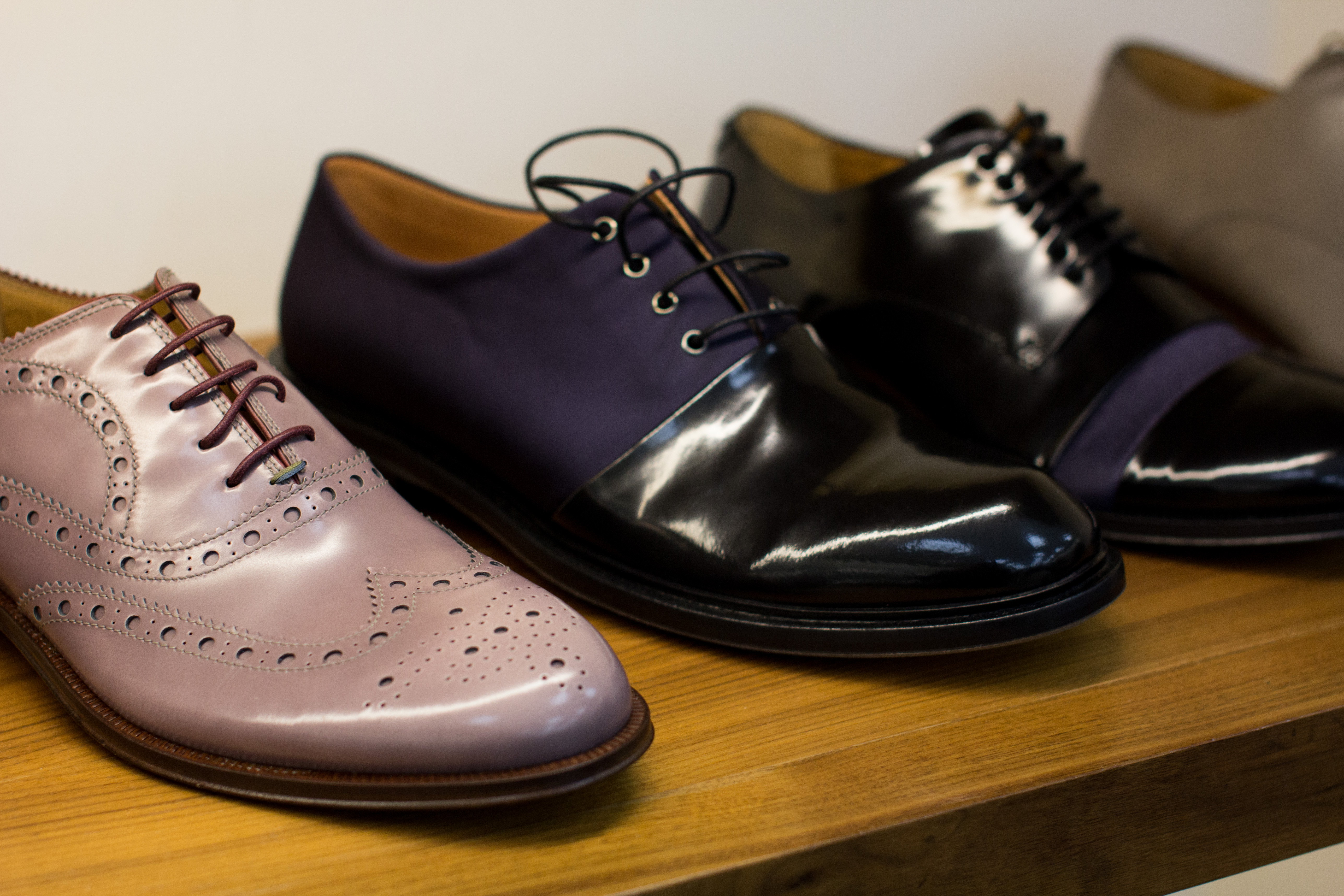 Intriguing shoes at Paul Smith Intriguing shoes at Paul Smith