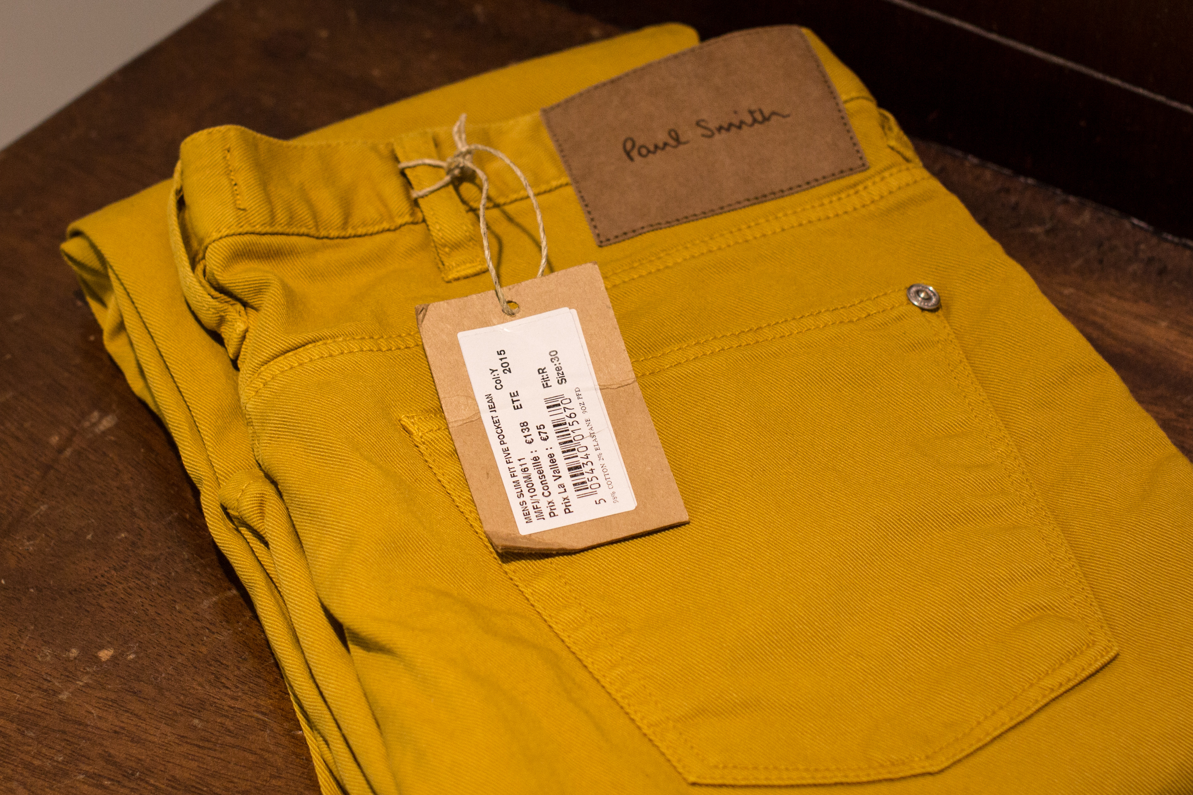 Mustard trousers! My favourite flavour