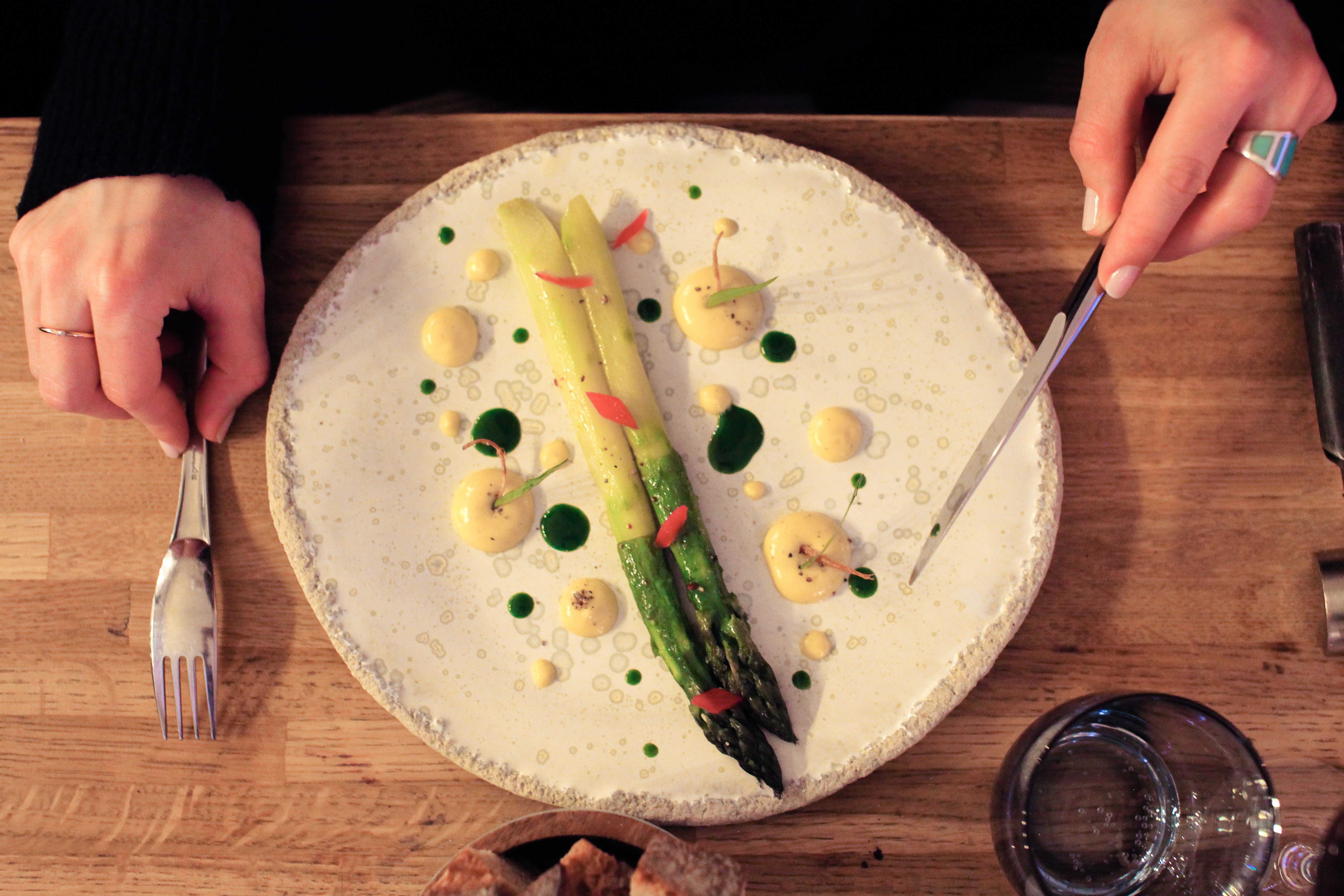 Asperges vertes des Landes at A. Noste Asperges vertes des Landes at A. Noste