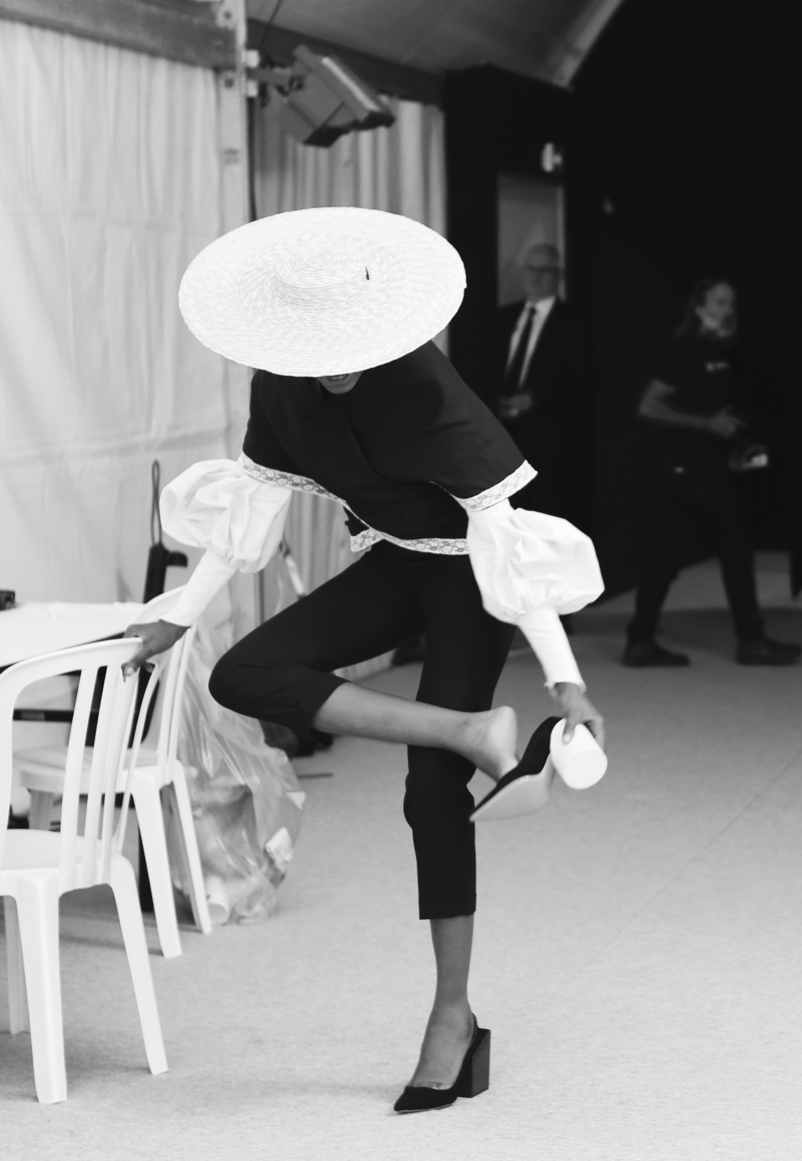 Photograph by Savannah Nolan Backstage at Jacquemus Photograph by Savannah Nolan Backstage at Jacquemus