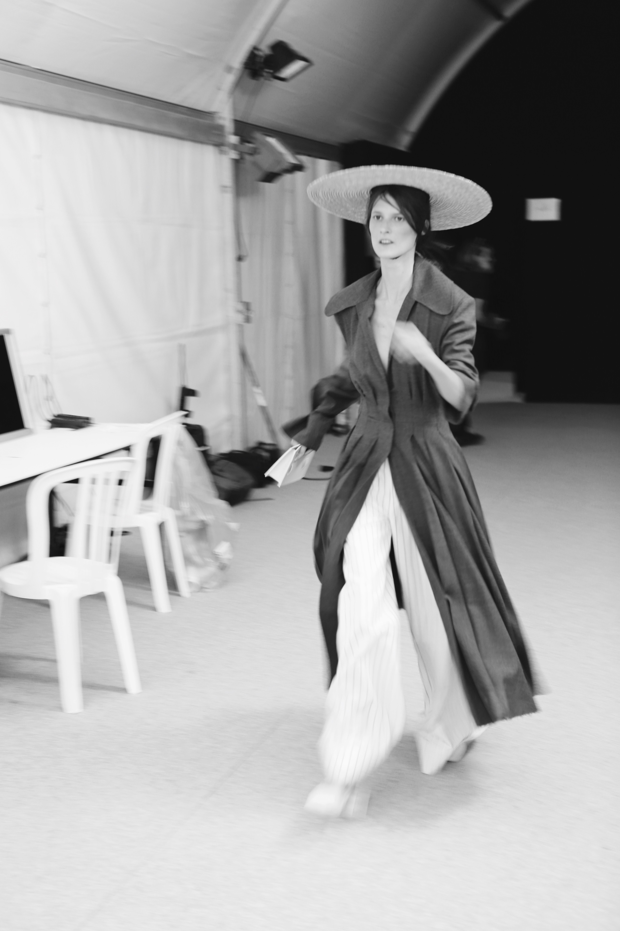 Photograph by Savannah Nolan Backstage at Jacquemus Photograph by Savannah Nolan Backstage at Jacquemus