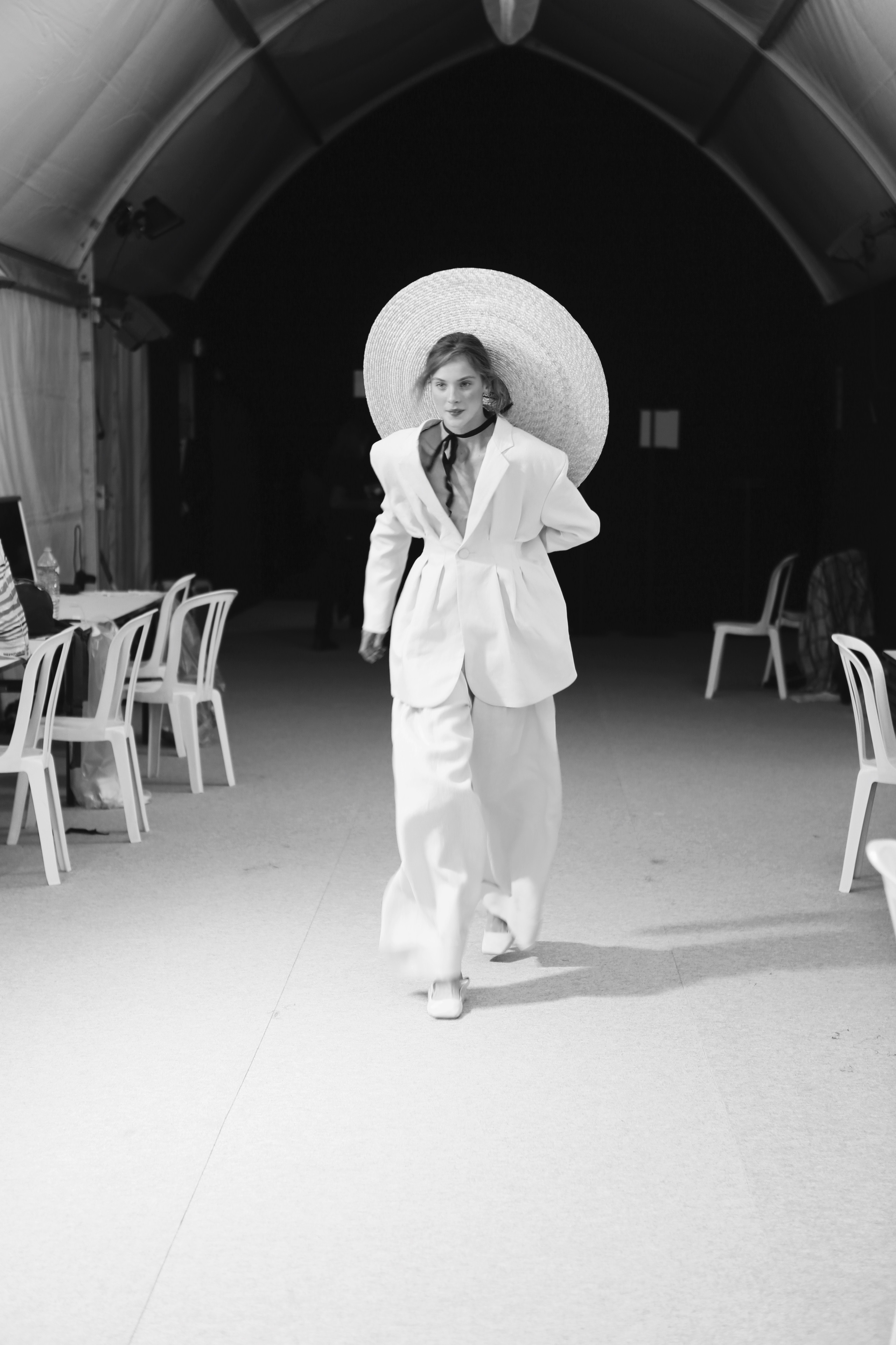 Photograph by Savannah Nolan Backstage at Jacquemus Photograph by Savannah Nolan Backstage at Jacquemus