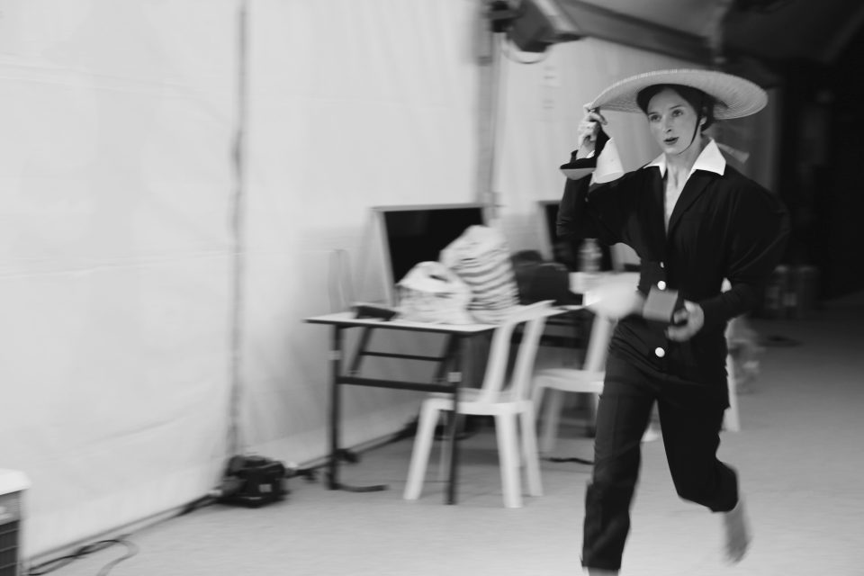 Photograph by Savannah Nolan Backstage at Jacquemus Photograph by Savannah Nolan Backstage at Jacquemus