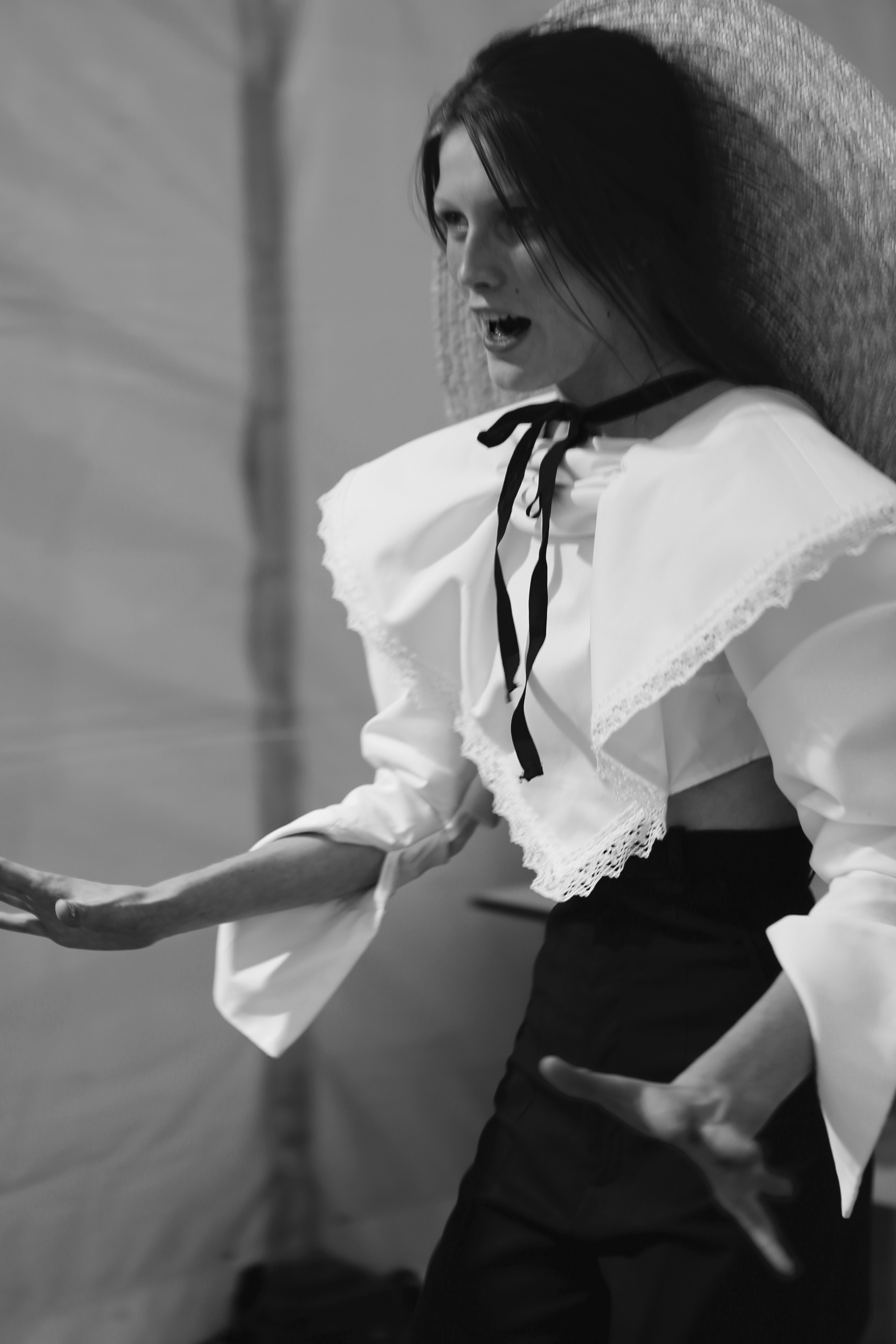 Photograph by Savannah Nolan Backstage at Jacquemus Photograph by Savannah Nolan Backstage at Jacquemus