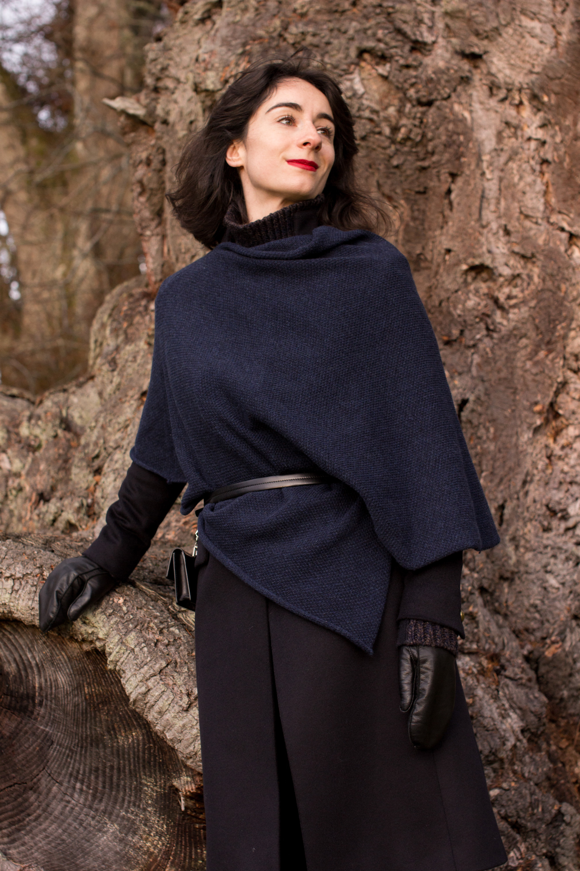 Oubas Knitwear Rowan Poncho